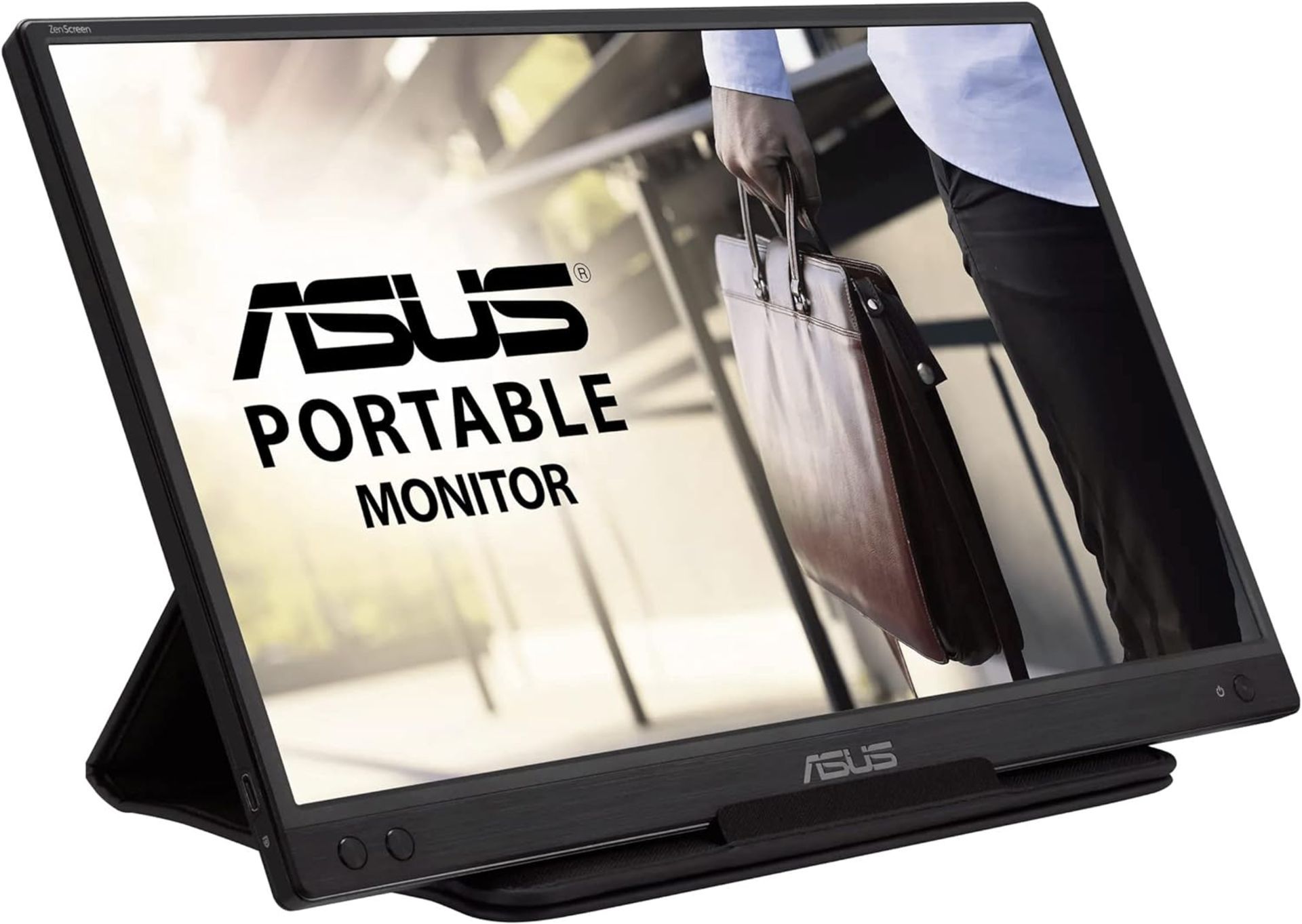 NEW & BOXED ASUS ZenScreen M166B 15.6 Inch 1080p FHD Portable Monitor. RRP £158.99. Experience - Image 6 of 6