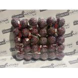 20 X BRAND NEW PACKS OF 30 CHRISTMAS BAUBLES R13-9