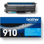 GRADE A BROTHER TN-910C Cyan Toner Cartridge for Brother HL-L9300, HL-L9310, MFC-L9570. RRP £232.85.