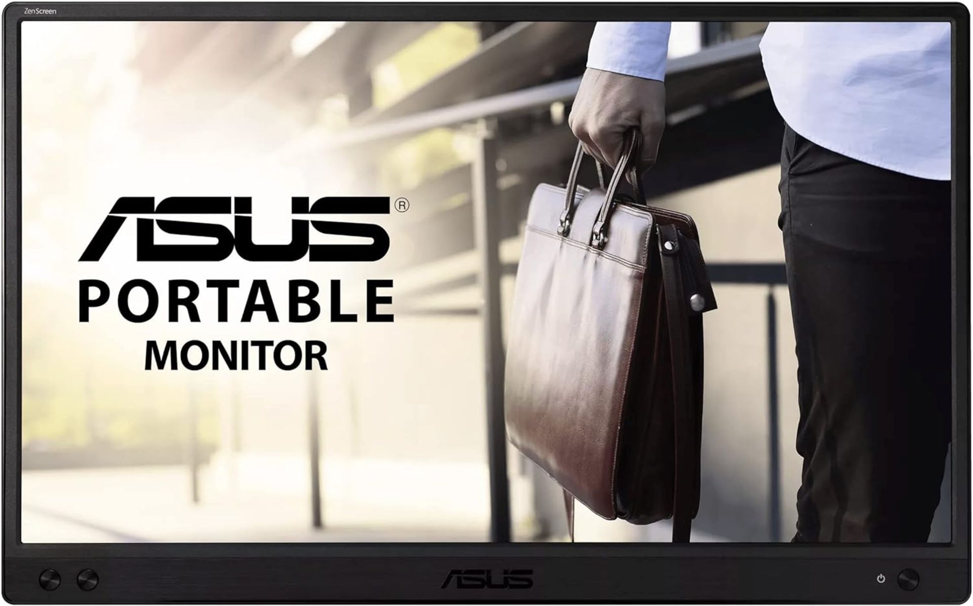 NEW & BOXED ASUS ZenScreen M166B 15.6 Inch 1080p FHD Portable Monitor. RRP £158.99. Experience - Image 2 of 6