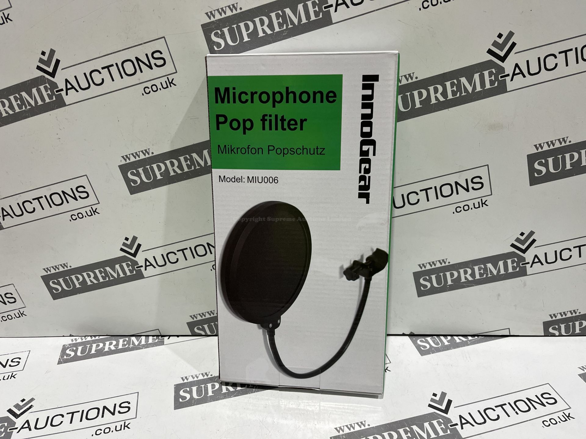 48 X BRAND NEW INNOGEAR MICROPHONE POP FILTERS R12-12