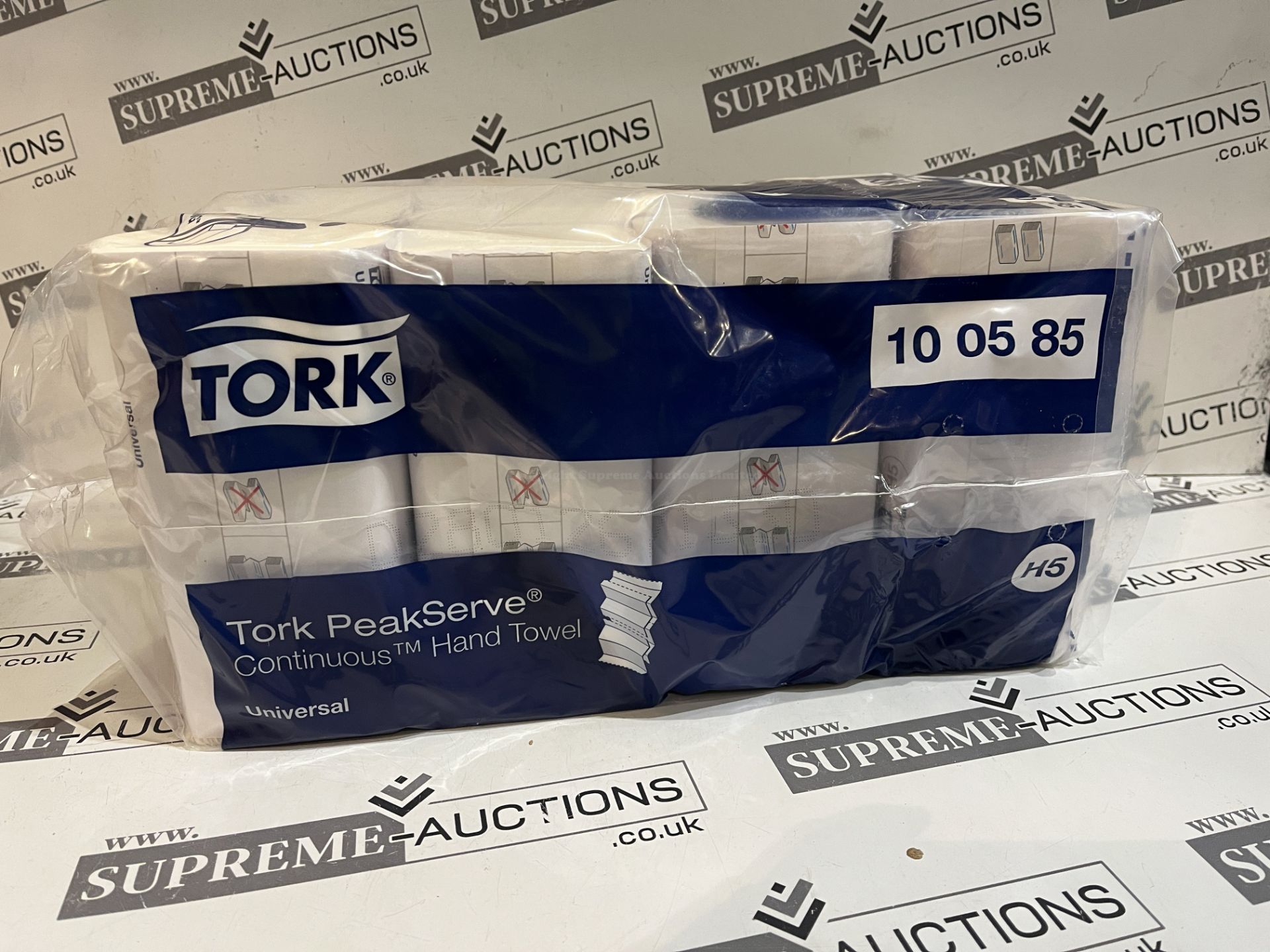 6 X BRAND NEW PACKS OF 12 TORK 410 SHEET TOILET ROLLS R9-1