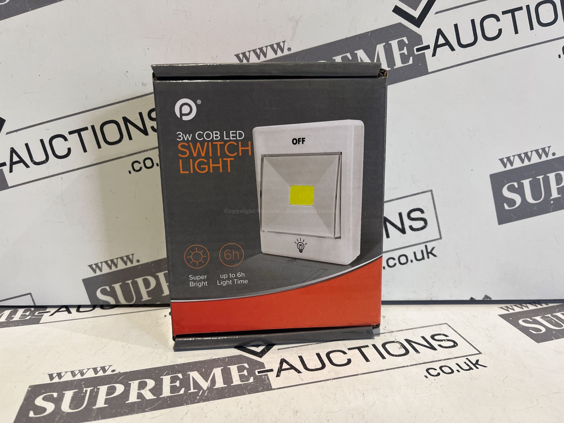 32 X BRAND NEW 3W COB LED SWITCH LIGHTS, SUPER BRIGHT, UPTO 6H LIGHT TIME R18.3