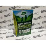 4 X 5.35KG BOXES OF SAFELAWN NATURAL LAWN FEED R10-7