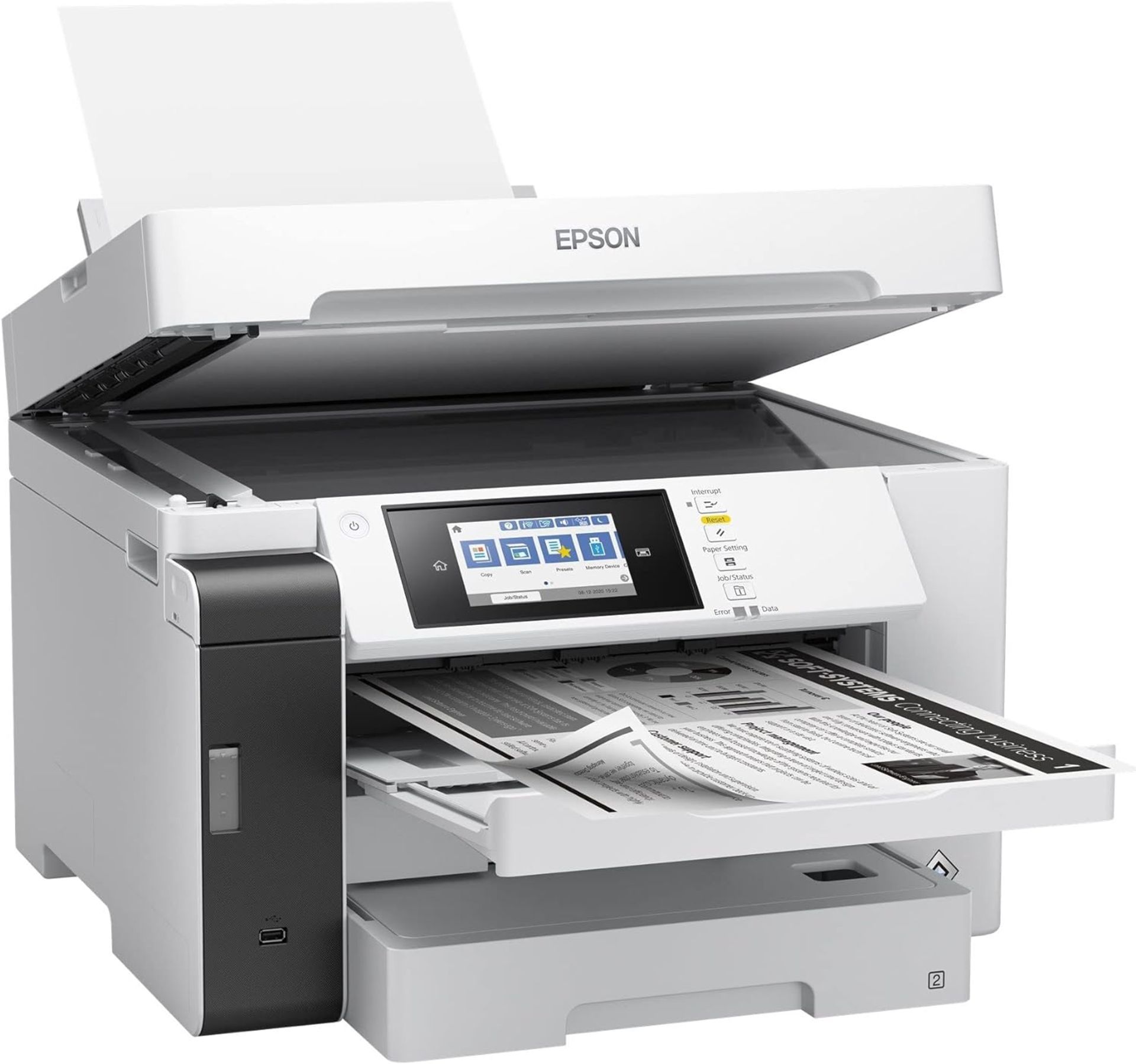 EPSON Ecotank Pro Et-m16680 A3 Mono Multifunction Printer. RRP £968.38. (R6R). Fast and feature- - Image 2 of 8