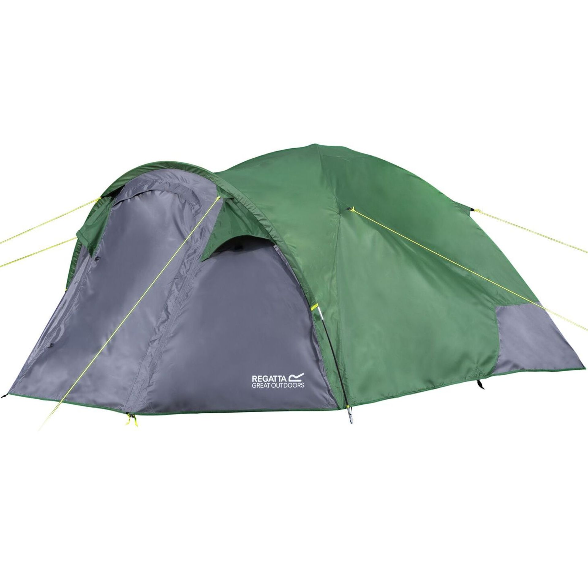 New & Boxed Regatta Kivu V3 4 Person Dome Tent. RRP £599 (ROW7-IB300). 100% Polyester. Height: - Image 4 of 6