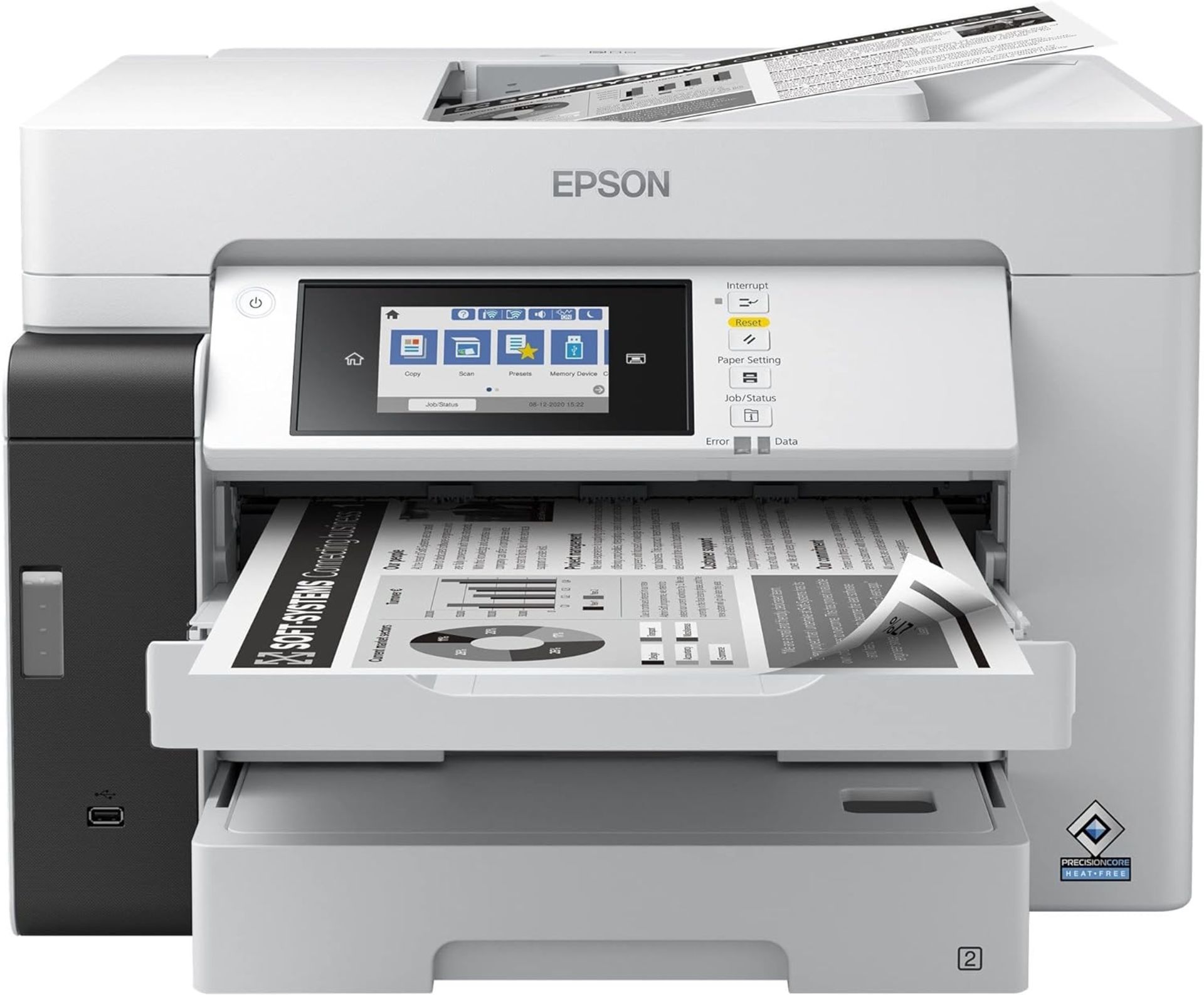 EPSON Ecotank Pro Et-m16680 A3 Mono Multifunction Printer. RRP £968.38. (R6R). Fast and feature- - Bild 3 aus 8