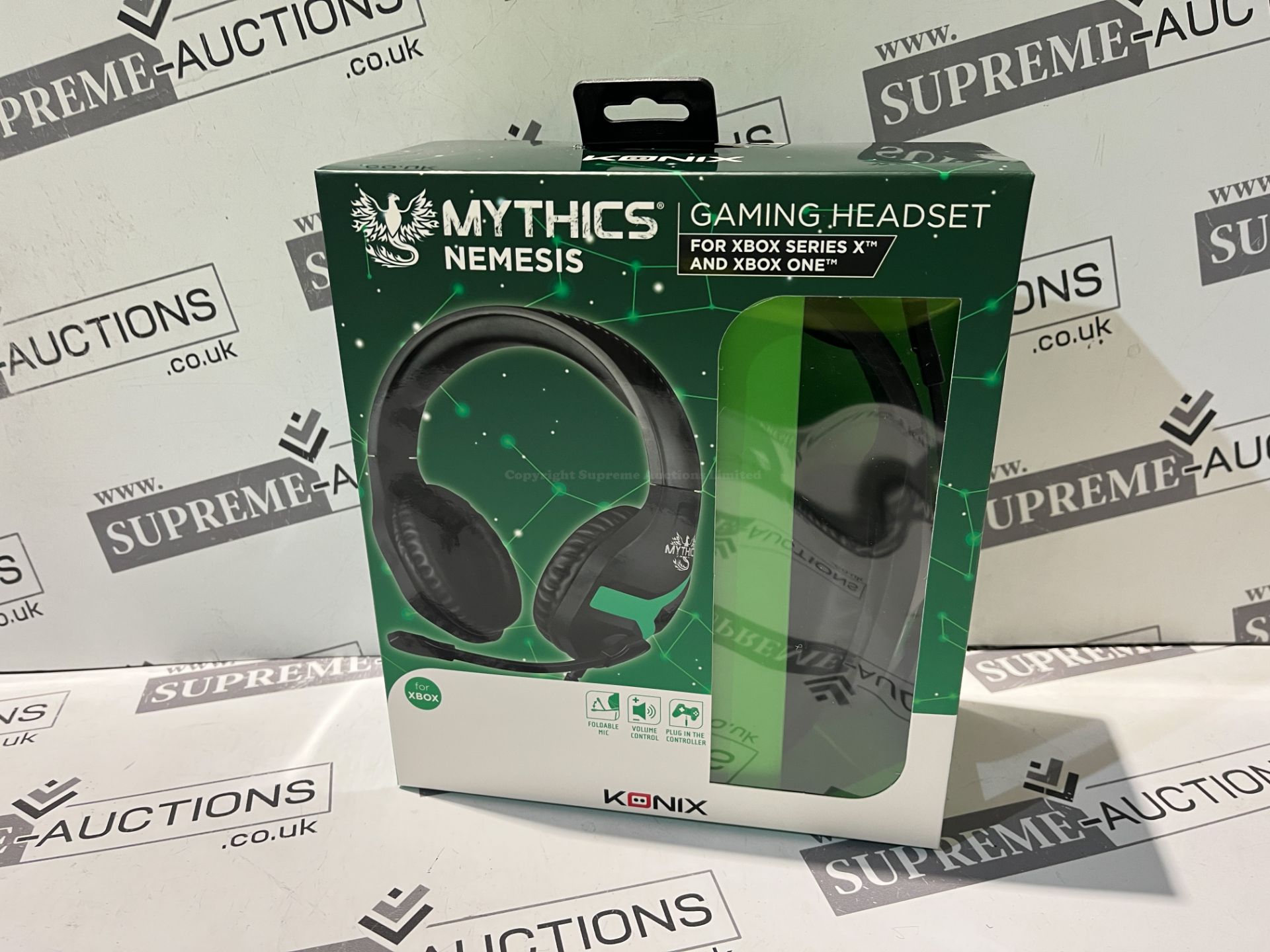 6 X BRAND NEW KONIX MYTHICS NEMESIS GAMING HEADSETS FOR XBOX R16-5