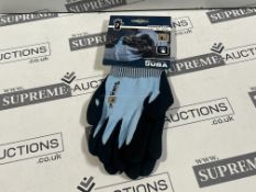 108 X BRAND NEW PAIRS OF JUBA PROFESSIONAL WORK GLOVES R6-6