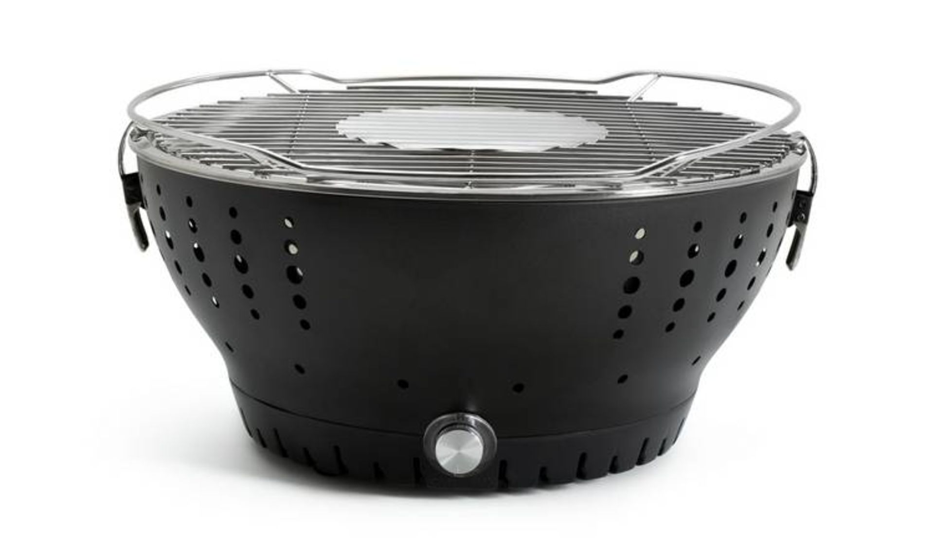 3 X BRAND NEW 38CM PREMIUM CHARCOAL BBQ WITH BUILT IN FANS RRP £89 EACH
