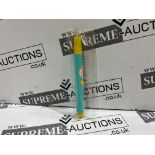 300 X BRAND NEW SIMPLE HOME NEON YELLOW PORCELAIN PENS R16-9