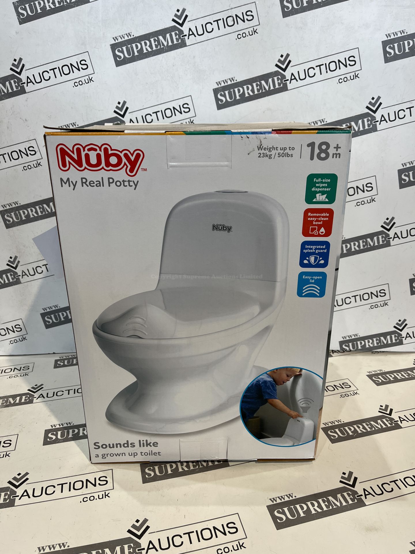 2 X NUBY MY REAL POTTY R16-5