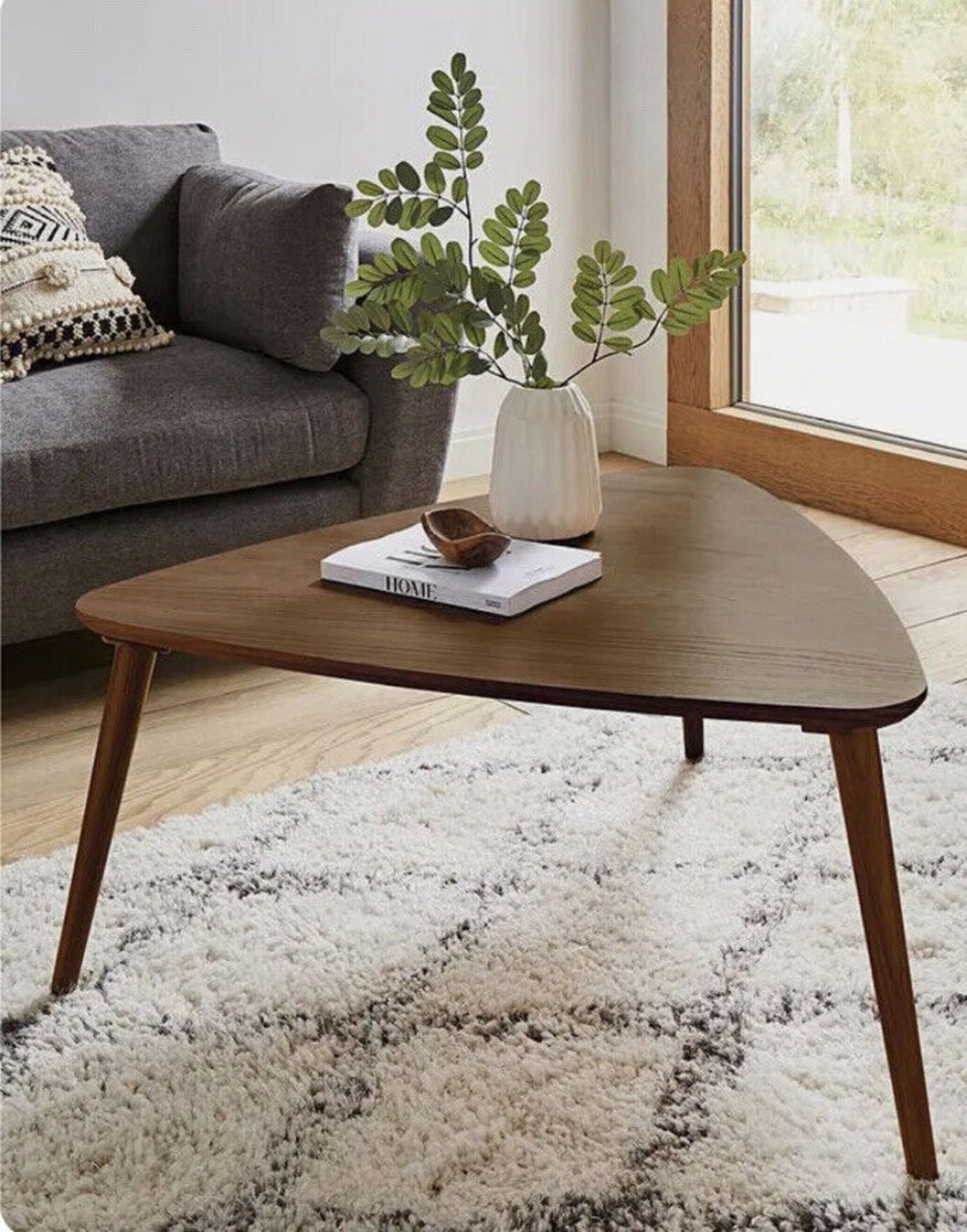 NEW & BOXED PEYTON Walnut Coffee Table. RRP £269. Part of At Home Luxe, the Peyton Walnut Coffee