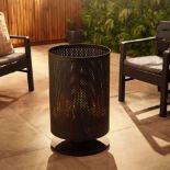 BRAND NEW BRAZIER FIRE PIT, MESH FIRE BASKET WITH POKER R6-5