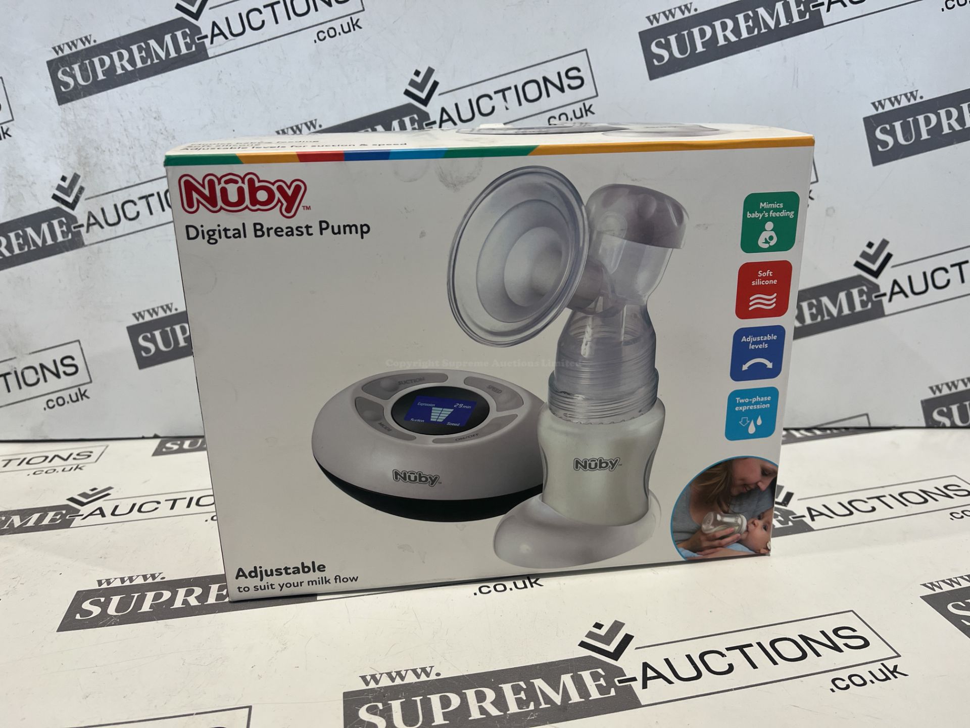 NUBY DIGITAL BREAT PUMP RRP £199 S1-6