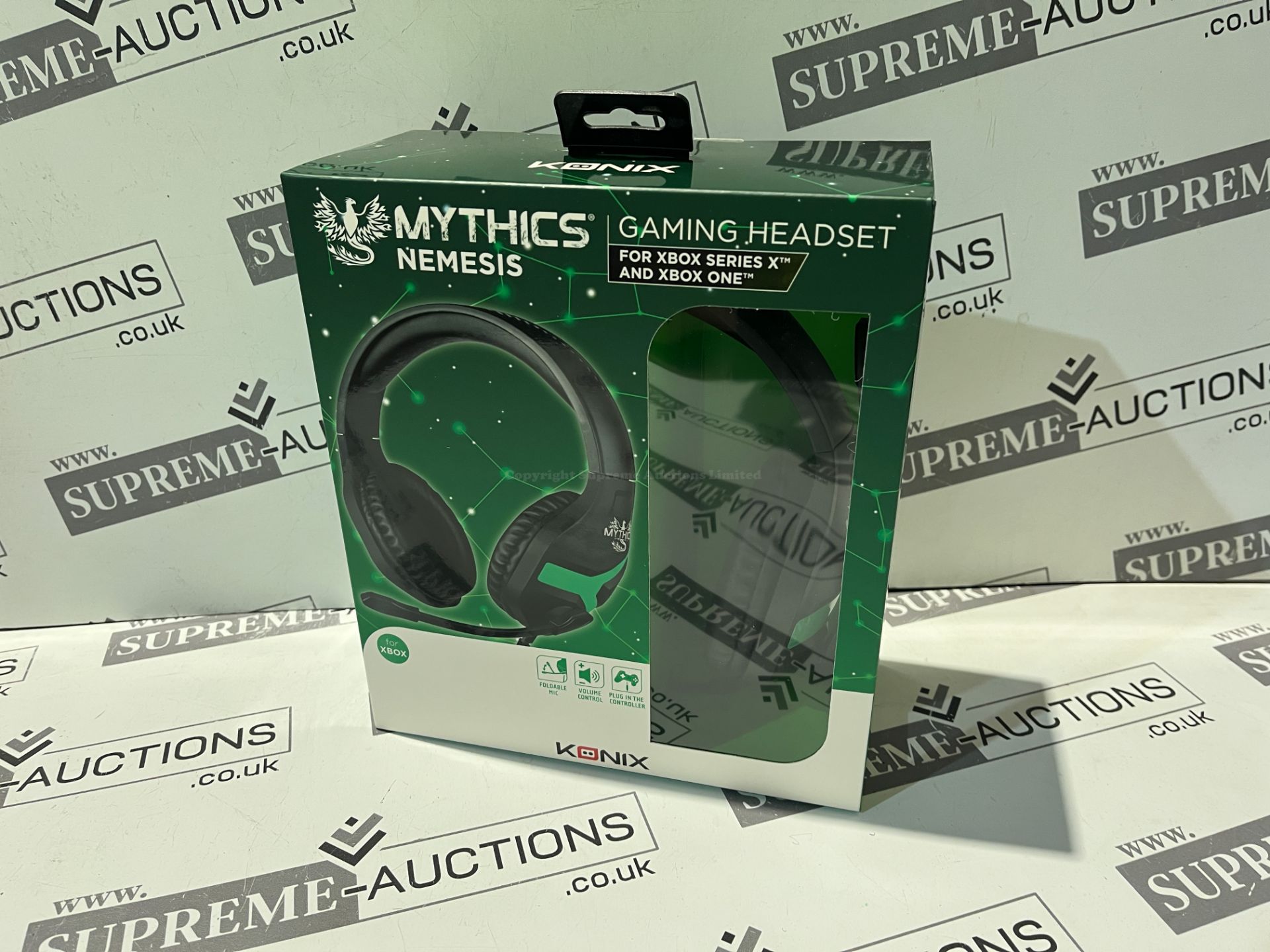 6 X BRAND NEW KONIX MYTHICS NEMESIS GAMING HEADSETS FOR XBOX R16-8