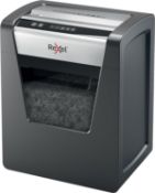 BRAND NEW REXEL MOMENTUM X415 CROSS CUT P-4 SHREDDER BLACK RRP £329 R17-3