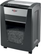 BRAND NEW REXEL MOMENTUM X420 CROSS CUT P-4 SHREDDER BLACK RRP £529 R6-3