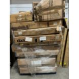 Mixed pallet of customer returns (ER) Pallet may Contain: Dinning Tables / Sideboards / Mixed