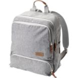 3 X NUBY GREY BACKPACK CHANGING BAGS RRP £60 EACH R6-1