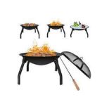 3 X BRAND NEW 4 LEGGED FIREPIT/GRILLS R18