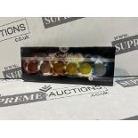 40 X BRAND NEW KOMOREBI 6 ASSORTED CLASSIC METALLICS WATERCOLOUR PAINT SETS R9-16