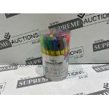 15 X BRAND NEW PACKS OF 36 ASSORTED FINE TIP COLOUR PENS R9B-10