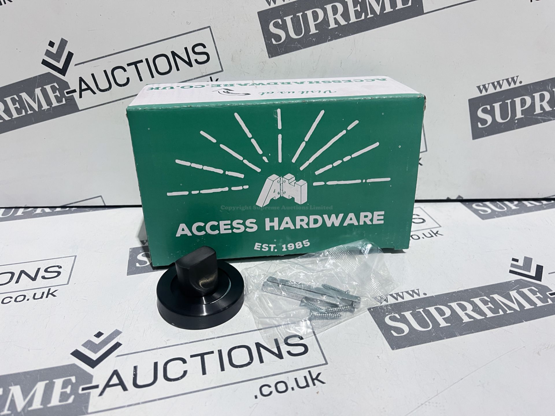 50 X BRAND NEW SETS OF 2 ACCESS HARDWARE TURN AND RELEASE BLACK R11-14