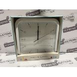 9 X BRAND NEW JACK JONES ABACUS CLOCKS R13-10