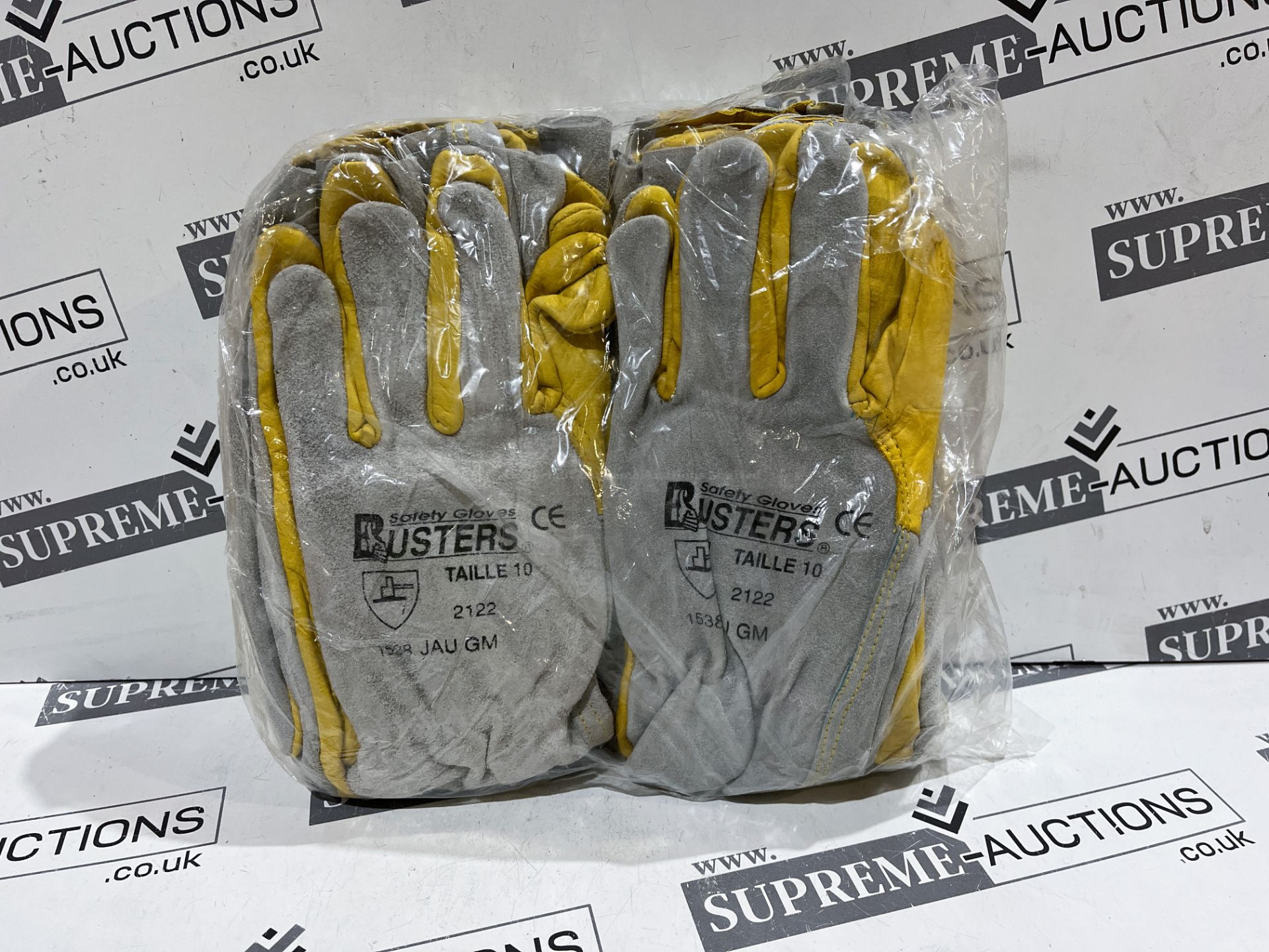 72 X BRAND NEW PAIRS OF BUSTERS PROFESSIONAL WORK GLOVES R15-6