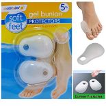 160 X BRAND NEW PACKS OF 5 SOFT FEET GEL BUNION PROTECTORS R10.12