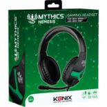 6x BRAND NEW KONIX MYTHICS NEMESIS GAMING HEADSETS FOR XBOX. (R15-10)