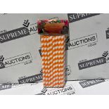 37 X BRAND NEW PACKS OF ASSORTED PAPER STRAWS R15-3