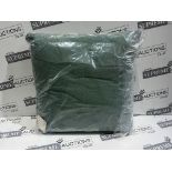 12 X BRAND NEW GREEN LUXURY SCATTER CUSHIONS R11-13