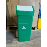 TRADE LOT 25 X BRAND NEW 50L SWING TOP RECYCLING BINS S1