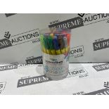 15 X BRAND NEW PACKS OF 36 ASSORTED FINE TIP COLOUR PENS R9B-10