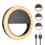 8 X BRAND NEW BITZWOLF SELFIE RING LIGHTS SMALL INSL