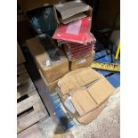 MIXED LOT TO CONTAIN FLOOR GROUT, TABLET CASES, ARMWARMERS. (R12-6)