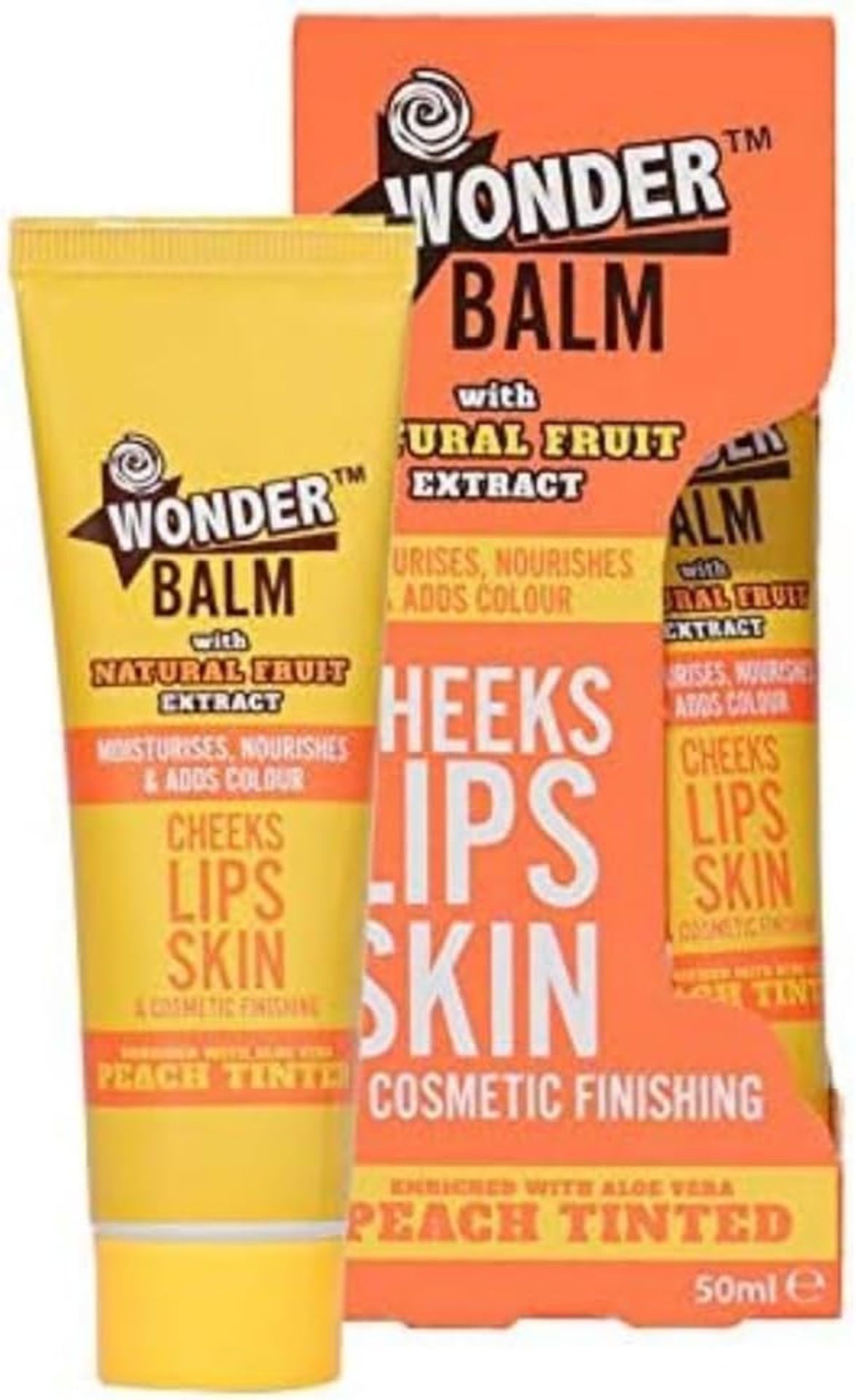 144 X BRAND NEW 50ML PEACH TINTED WONDER BALM R6.2/6.7