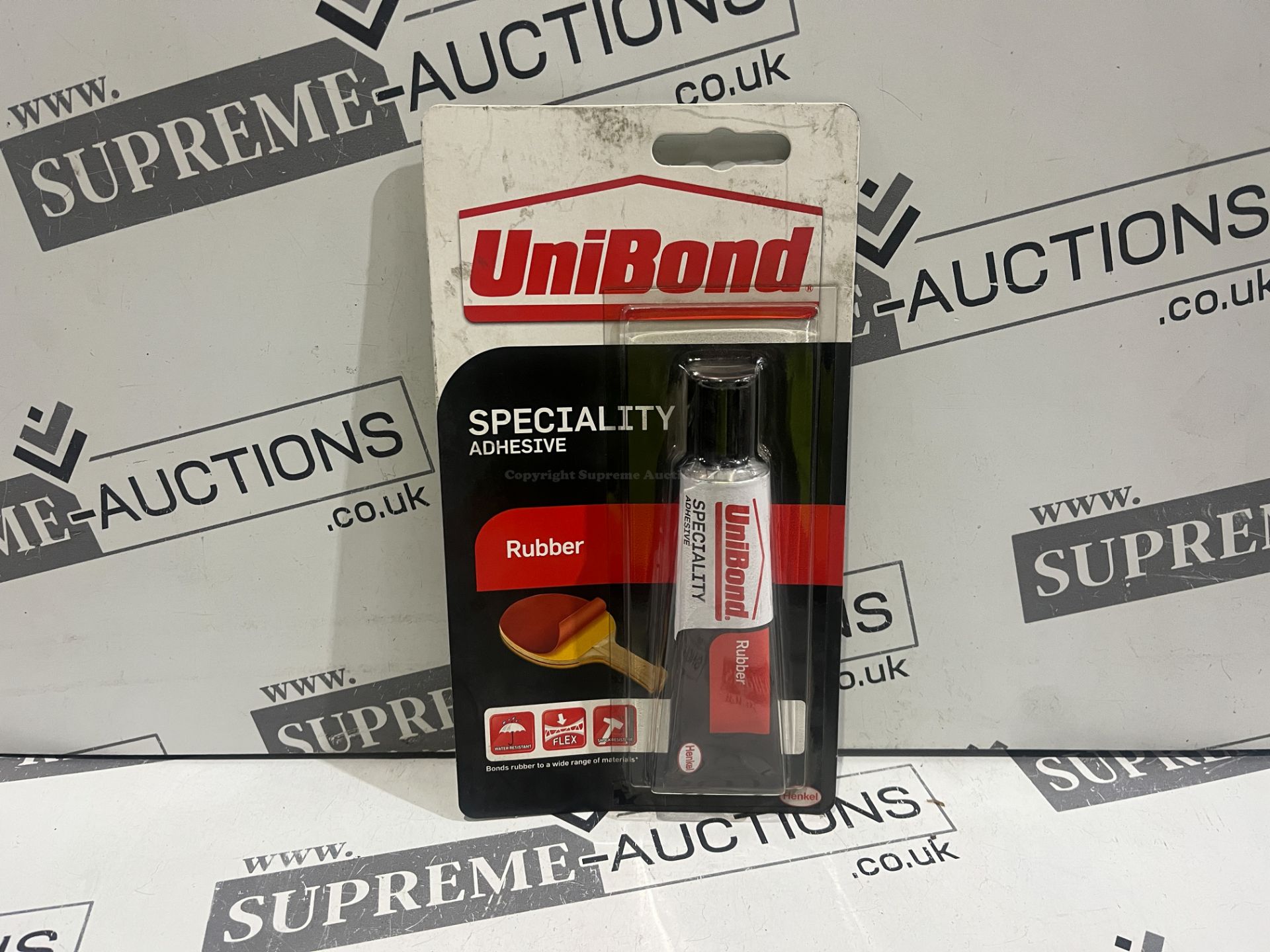 26 X BRAND NEW UNIBOND SPECIALITY ADHESIVE RUBBER 30G R11-11