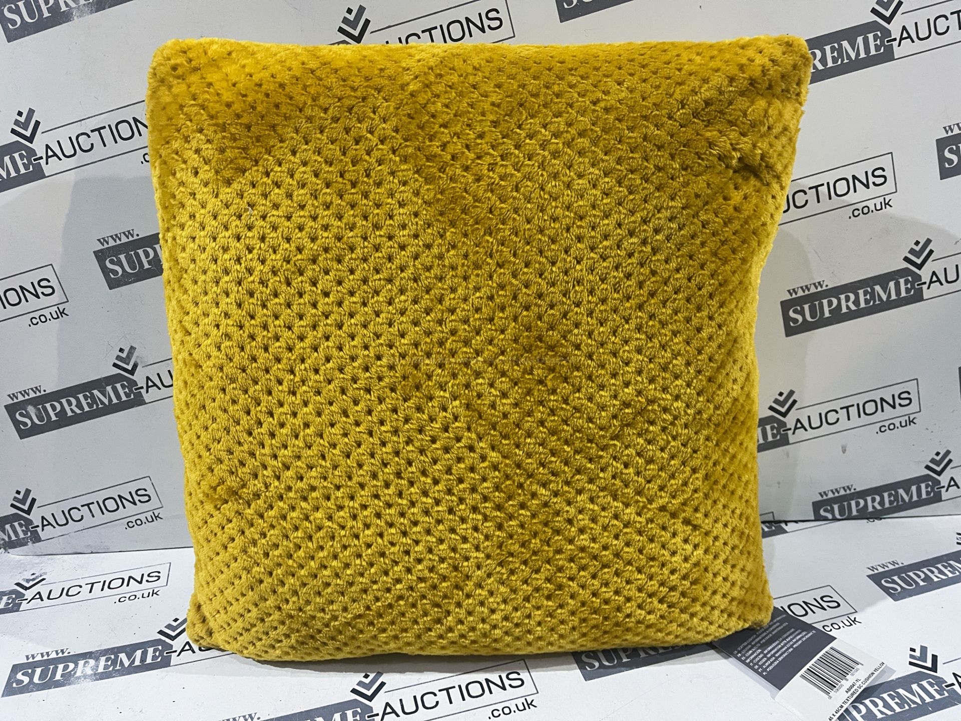 12 X BRAND NEW LUXURY YELLOW SCATTER CUSHIONS R10-9