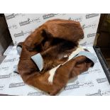 4 X BRAND NEW NATURAL COWHIDE RUGS R10-4
