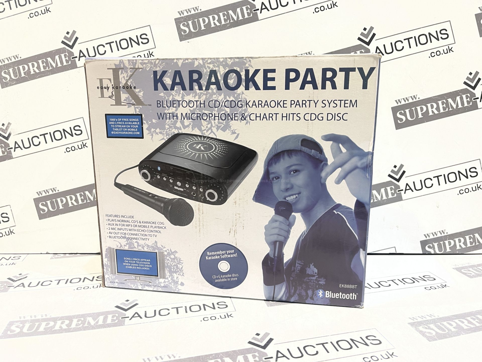 4 X EASY KARAOKE KARAOKE PARTY BLUETOOTH KARAOKE MACHINES R9-5