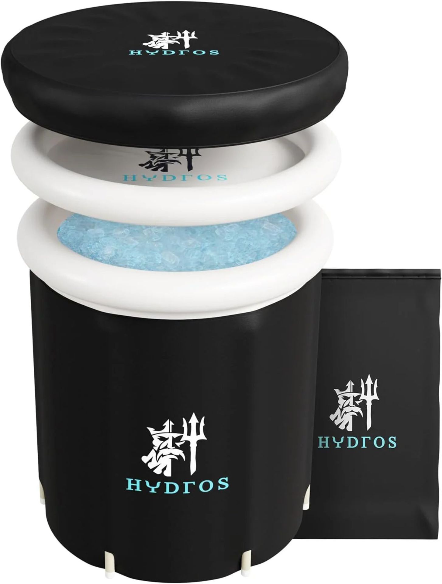 New & Boxed Hydros 320L Ice Plunge Baths. This portable ice bath tub is perfect for athletes looking
