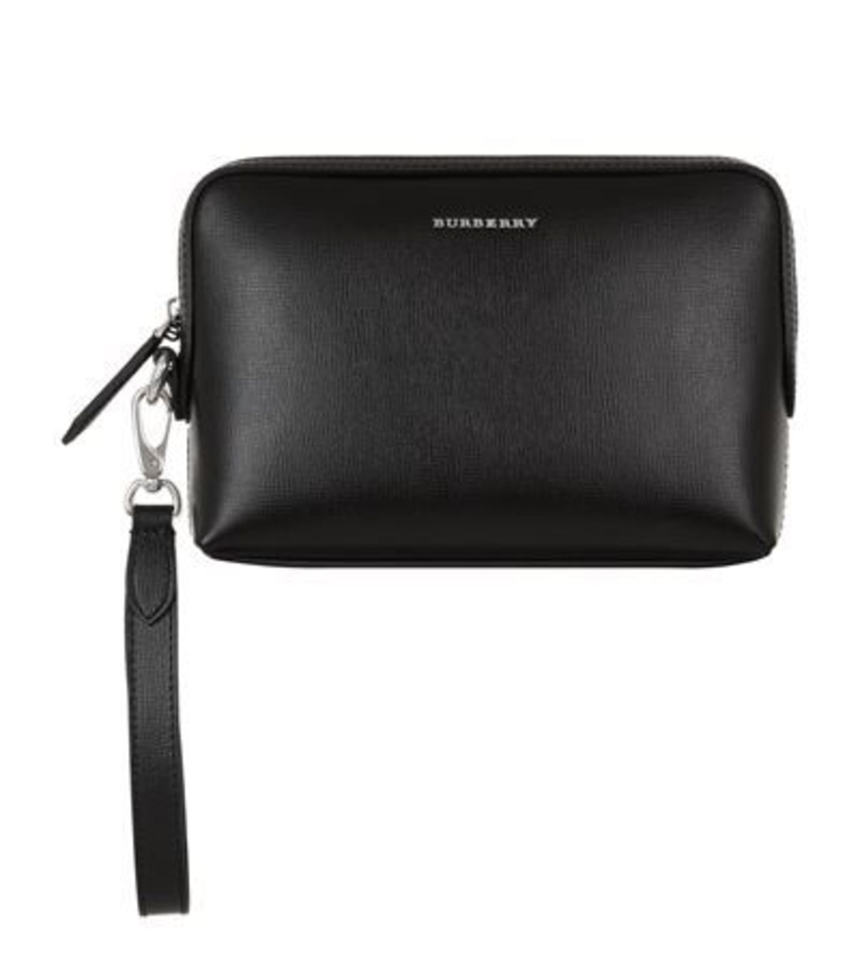 Genuine Burberry Saffiano Leather Clutch Bag In Black. RRP £885.00. 100H/30 - Image 6 of 10