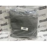 12 X BRAND NEW LUXURY GREY SCATTER CUSHIONS R9-11