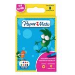 144 X BRAND NEW PACKS OF 8 ASSORTED PAPERMATE COLOURING CRAYONS