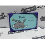 APPROX 50 X BRAND NEW THAT’S …...ROOM PLAQUES R10-12