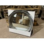 4 X BRAND NEW PREMIUM WALL MIRRORS ROUND 61 X 61 X 8CM R10-11