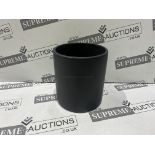 16 X BRAND NEW BLACK LUXURY STANDING PLANTERS R9B-11